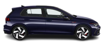 Image of a blue economy car